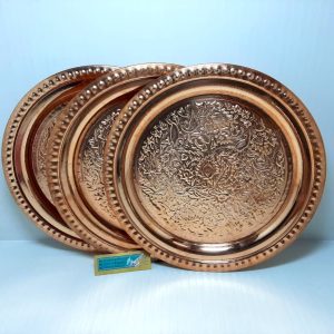 سینی مسی گرد 30س