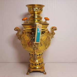 سماور برنجی قلم 2.5 ل