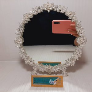 آینه گرد آب نقره 21سانتیمتر