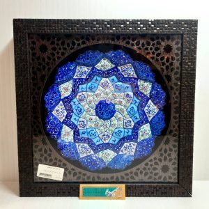 بشقاب میناکاری 25لوحدار