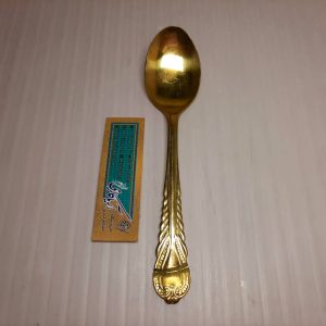 قاشق برنجی غذاخوری-6عددی