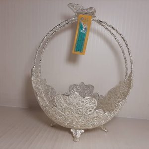 کشکول سبدی ملیله 26سانتیمتر| کشکول ملیله کاری