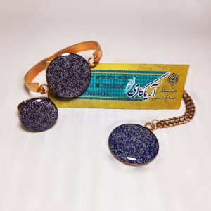 نیم ست رزینی مسی