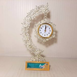 ساعت آویزی آب نقره 27سانت