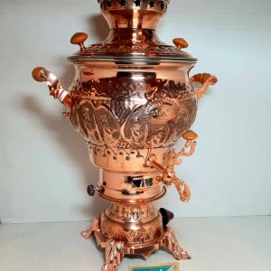 سماور مسی 6لیتری گازی