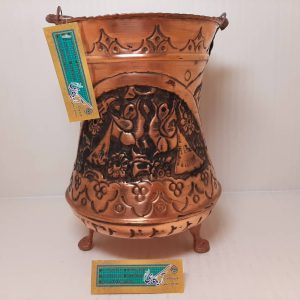 سطل مسی قلم دست