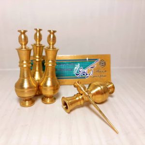 سرمه دان برنجی 5.5سانتیمتر