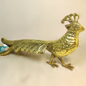 مجسمه طاووس برنجی 28سانت