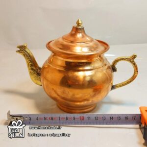 قوری 4 مسی ساده