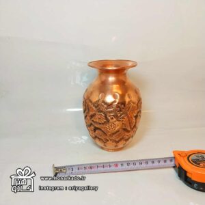 گلدان مس تپل قلم 17س