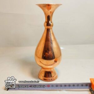 گلدان مسی موشکی 20سانتیمتر