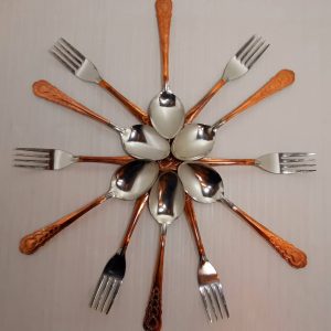 قاشق مسی سرسفید-6عدد