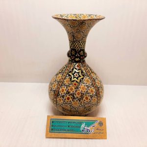 گلدان خاتم شلغمی 13