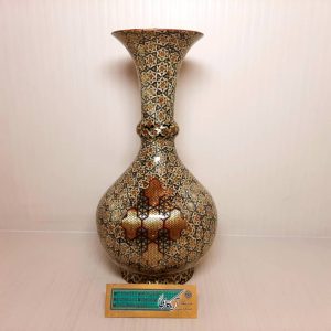 گلدان خاتم شلغمی 25