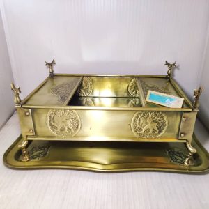 منقل 4گوش آنتیک قلم با سینی 37*51