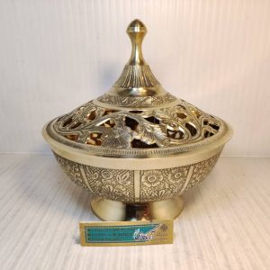 میوه خوری لوکس کعبدار برنجی