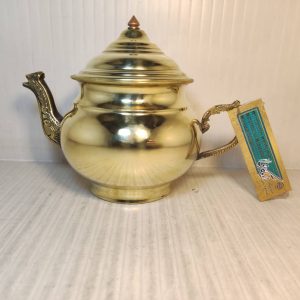 قوری 6 برنجی ساده