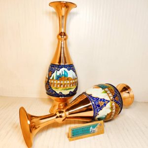 گلدان مس پرداز 30س