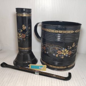 سوریس سطل لعابی 23س +انبر + تنوره