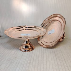 شیرینی خوری مس کعبدار زنجان 18سانتیمتر