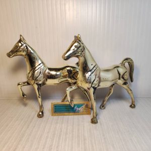 مجسمه اسب عربی برنجی