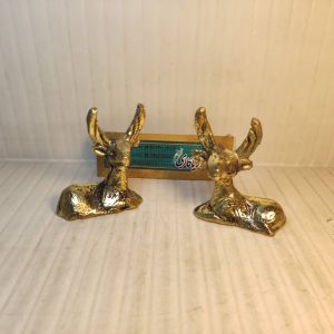 مجسمه گوزن برنجی 5س-جفتی