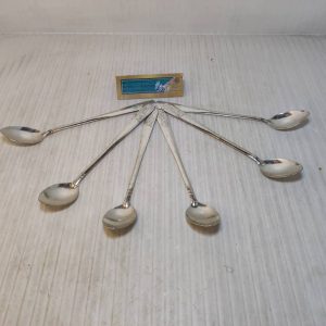 قاشق آب نقره بلند