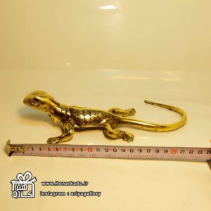 مجسمه مارمولک برنجی 24س