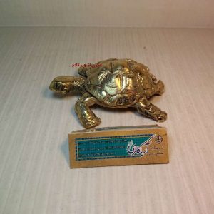 مجسمه برنجی لاکپشت 14س