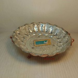 میوه خوری دسته پایه دار سفید