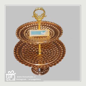 شیرینی مسی پایه دار