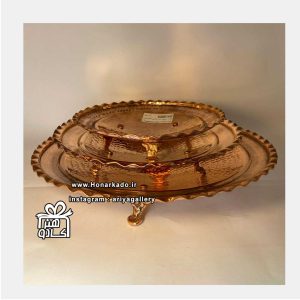 شیرینی سه پایه مسی