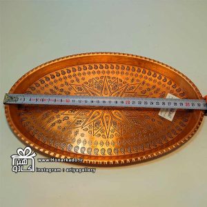 سینی بیضی زنجان 33 سانتی