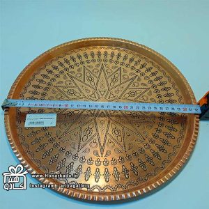 سینی قرمز زنجان 32س