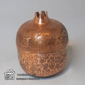 قندان مس انار لیزری زنجان کوچک