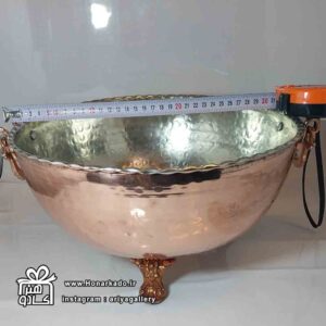 کاسه چکشی27سانت دسته پایه دار