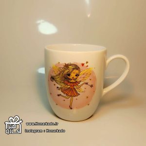 لیوان سرامیکی عکس دار عروسکی