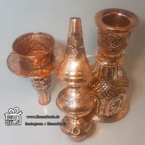 قلیان الماس تراش گل و مرغ 69سانت