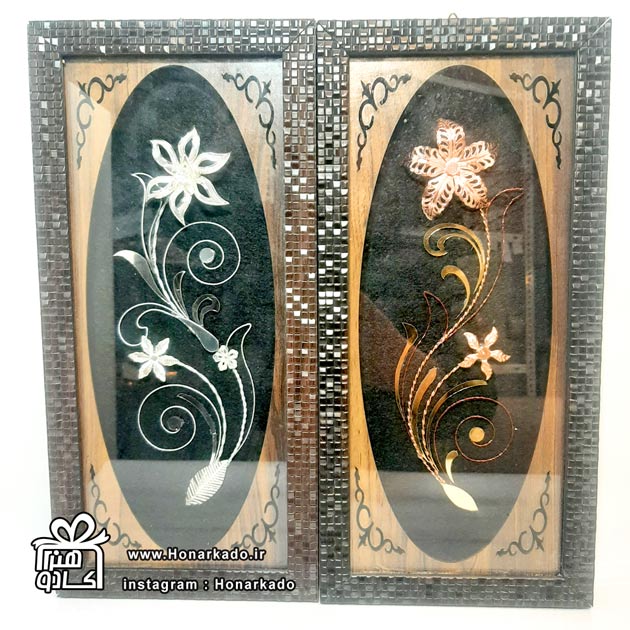 قاب تک گل آب نقره